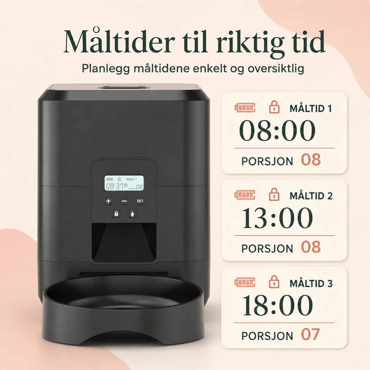 Automatisk fôrautomat