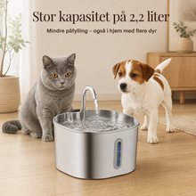 Vannfontene i rustfritt stål